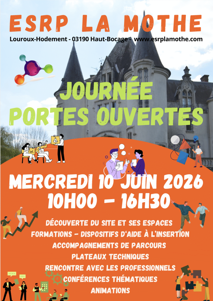 Affiche Journée Portes Ouvertes du 10 juin 2026